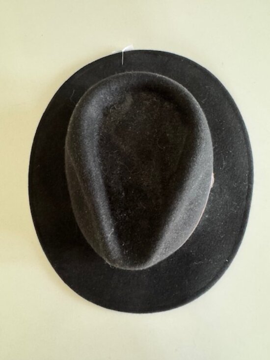 Brixton Mfg. Co Black Cowboy Hat 100% Wool. Size M